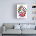 thumbnail image 3 of Wendy Edelson 'Gingerbread Huse' Canvas Art, 3 of 4