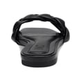thumbnail image 2 of INC Womens Black Braided Cushioned Partee Square Toe Slip On Sandals Shoes 8.5 M, 2 of 4