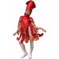 thumbnail image 2 of Disfraces de Halloween 2024, disfraz de Halloween, disfraz de cosplay, disfraz infantil, juego de vida marina, lindo calamar, fiesta escolar, disfraz divertido, 2 of 5