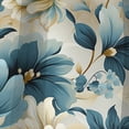 thumbnail image 3 of Designart "Serene Peony Damask" Floral Blackout Curtain Single Panel, 3 of 4