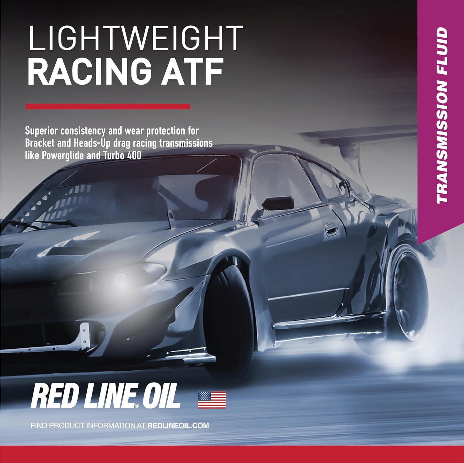 Red Line 30316 Synthetic Lightweight Racing Automatic Transmission Fluid (ATF) - 1 Gallon