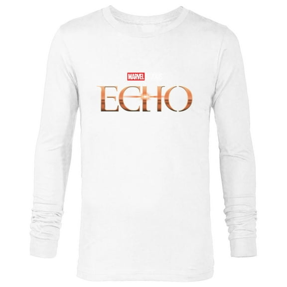 Marvel Studios Echo TV Series Logo Disney - Long Sleeve T-Shirt for Men - Customized-White