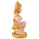 thumbnail image 3 of Gold Hanuman Statue Indian Lord Sculpture India Figurine Collection Idol Murti Pooja Sculpture for D, 3 of 5