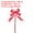 Red, variant on Large Gift Bow 5.9x3.5 Inch, 20 Pack Pull Bows for Gift Wrapping Present Wedding Valentine's Day, Red