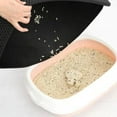 thumbnail image 3 of Labymos Pet Litter Mat EVA Waterproof Washable Cat Litter Trapper Mat Foldable Cat Litter, 3 of 8