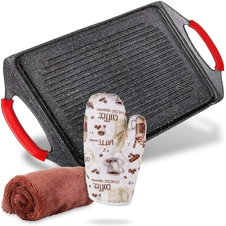 

Moss & Stone Aluminum Griddle Square Grill Pan