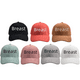 thumbnail image 3 of Gorra de béisbol de pana bordada con letras MAMA, gorra de moda europea y americana para otoño e invierno, para padres e hijos, 3 of 6