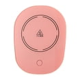 thumbnail image 1 of Calentador eléctrico para taza de , almohadilla térmica para té leche, taza aislante USB, alfombrilla para taza, calentador de té de 55 , Rosado SM SunniMix Calentador de taza de café, 1 of 8