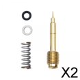 thumbnail image 1 of Kit de carburador de 5x tornillos de ajuste de aire Accesorio de repuesto Tornillo de mezcla de aire y combustible premium para motocicleta Cvk34/36/40 CV40 2 piezas, 1 of 8