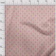 thumbnail image 3 of oneOone Viscose Chiffon Pink Fabric Asian Suzani Sewing Craft Projects Fabric Prints By Yard 42 Inch Wide, 3 of 5