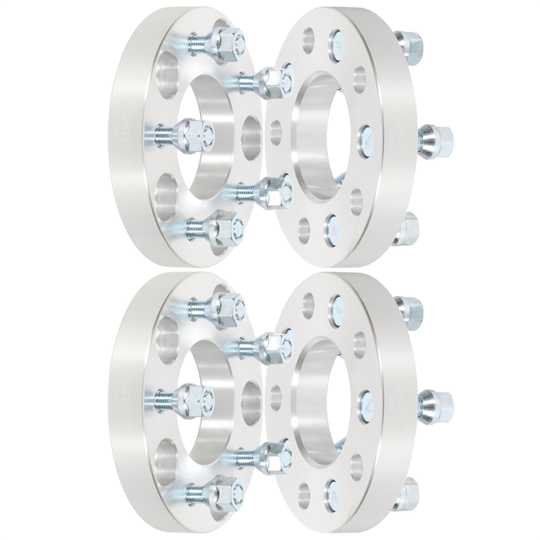 4x 1.25" Thick Wheel Adapters | 5x5.5 & 5x5 To 5x4.75 (5x120) | For Ford & Ram Trucks