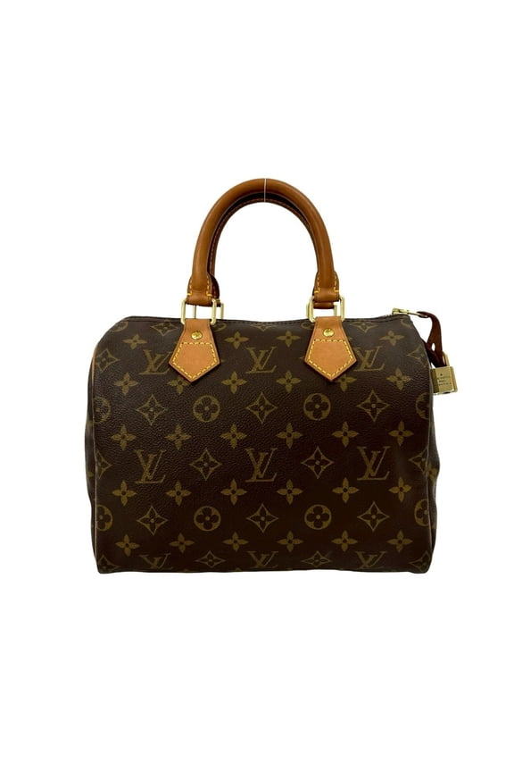 Pre-Owned LOUIS VUITTON Vintage Speedy 25 Monogram Leather Handbag/Mini Boston Bag,... (Good)