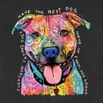 thumbnail image 2 of Dean Russo Best Dog Dog Lover Mens Premium Tri Blend T-Shirt, Vintage Black, XX-Large, 2 of 6