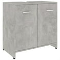 thumbnail image 2 of vidaXL Bathroom Cabinet Concrete Gray 23.6"x13"x22.8" Chipboard, 2 of 4