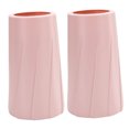 thumbnail image 5 of Raindrops Pink Plastic Vase for Flower Arrangement and Home Decor Simple Style Sturdy and Functional, 5 of 8
