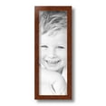 thumbnail image 2 of ArtToFrames 5" x 14" Walnut Picture Frame, 5x14 inch Brown Wood Poster Frame (WOM-4215),  Pack, 2 of 8