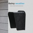 thumbnail image 4 of Cubierta de lluvia para timbre Protector de carcasa de acero laminado en frío de metal negro para timbre Video Timbre Cubierta de control de acceso electrónico Escudo de teclado exterior, 4 of 5