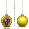 thumbnail image 2 of Bolas de Navidad de Five Nights At Freddy's, decoración navideña, bolas para festivales, decoración para fiestas, adornos para árboles, 2 of 4