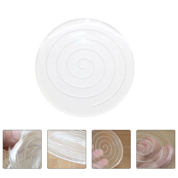 SKISUNO 4Ud Protectores Transparentes De Silicona Para Muebles Reducen Ruido Y Rayones