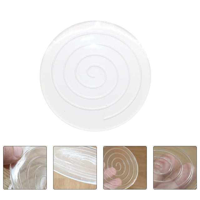 SKISUNO 4Ud Protectores Transparentes De Silicona Para Muebles Reducen Ruido Y Rayones