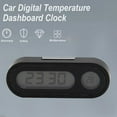 thumbnail image 3 of Car Electronic Clock Luminous Thermometer LED Digital Display Dashboard Clock *, 3 of 9