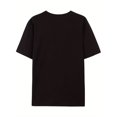 thumbnail image 2 of Blessed Letter Print Crew Neck T-shirt, Casual Short Sleeve Top For Spring & Summer, Women's Clothing, 2 of 6