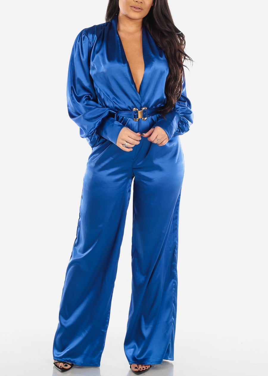 walmart blue jumpsuit