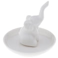 thumbnail image 1 of Plato de joyería de cerámica Sunnimix blanco 11-13cm Diámetro 7-10cm ornamentos, 1 of 8
