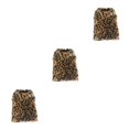 thumbnail image 3 of Greeniant Ropa para mascotas Mantener abrigado y cómodo Estampado de leopardo Ropa para mascotas Elegante Abrigo Traje para Navidad Fiesta L 3piezas, 3 of 6