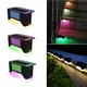 thumbnail image 4 of Luces De Paso Solares Para Exteriores Luz De Jardín Luz De Pared Luz De Jardín Luz De Barandilla A Prueba De Lluvia Con Interruptor De Luz Rgb Speravity HA016446-00, 4 of 7