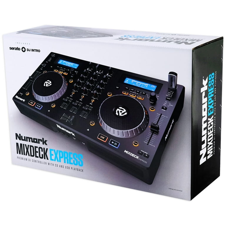 Numark Mixdeck Express Premium DJ Mixer/Controller w/ Dual Numark Mixdeck Express Premium DJ Mixer/Controller w/ Dual