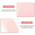 thumbnail image 6 of LULULION Multi-Use Binder Pocket Pink PP 5pcs for Files Documents Back to School, 6 of 6