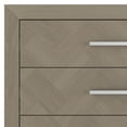thumbnail image 5 of Child Craft Kieran 39" Interlocking 5-Drawer Chest for Nursery or Bedroom, Anti-Tip Kit, Herringbone Design, Crescent Gray, 5 of 9