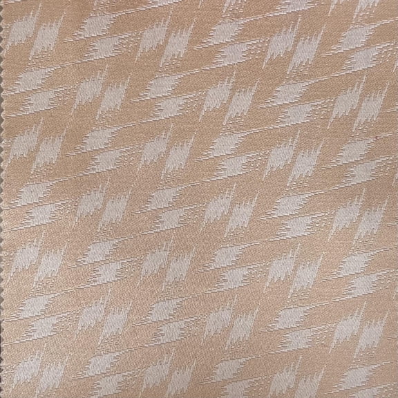 Decora Furnishings 54-Inch Polyester-Cotton Houndstooth Jacquard Fabric by The Yard, Peanut
