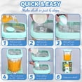 thumbnail image 3 of Hielo para fiestas de Slushie Machine para el hogar con 10 tazas y pajitas, 3 of 6