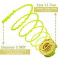thumbnail image 5 of Special Buys!3pcs String Trimmer Line Compatible with Ryobi 18v 20v 40v Cordless Trimmer 11ft Replacement Spool for Ryobi Yellow, 5 of 7