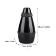thumbnail image 2 of OULII 2Pcs Black Trumpet Mute Accessories with Simple Installation for Effective Sound Control, 2 of 8
