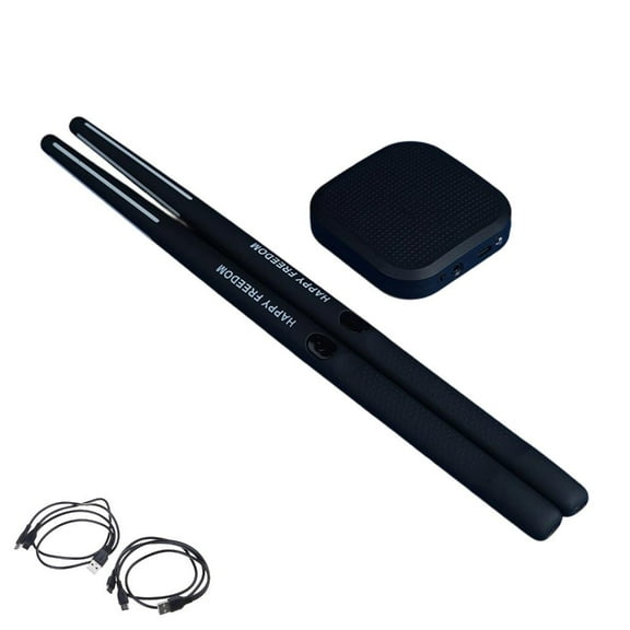 Yammee Electric Air Drum Set Virtual Air Drum with Drumsticks Musical Instrument