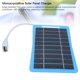 thumbnail image 4 of Panel Solar, panel solar Cargador Alta Eficiencia 5W 5V Silicon Monocristalino Para Vieg, 4 of 7