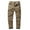 Khaki, variant on Oalirro Cargo Pants for Men Men Solid Casual Fashion Button-Zip Multi-Pocket Straight Cargo Trousers