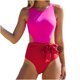 thumbnail image 1 of Mujeres Siameses Impresión Sexy Empalme Acolchado Bikini Traje de baño Traje de baño Fridja  nalpqowj51065, 1 of 8