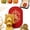 Red*1 talisman from, variant on Handmade Golden Turtle Feng Shui Amulet Chinese Lucky Charm 2026 Edition | Brass tortoise talisman with coin leather sleeve wallet purse bag pendant pocket keepsake protection birthday home(All*3)