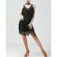 thumbnail image 4 of Whitewed Womens Vintage 1920s Great Gatsby Flapper Dress, 4 of 5