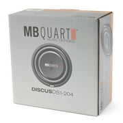 MB Quart DS1-204 400 وات 8 بوصة ضحلة DVC 4 أوم سيارة مضخم صوت زوج