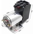 thumbnail image 3 of DC 12V 5L/min 65120kPa Mini Vacuum Pump Negative Pressure Air Suction Pump Suitable for Professional Workshop Tools, 3 of 5
