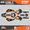 Orange, variant on Kalair GFX Graphics Kit for Kawasaki KX65 (1999-2023) Revolt Series