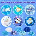 thumbnail image 4 of Slime Kit LAWOHO, 6 paquetes, azul degradado, océano, 360 ml, para niños, 4 of 8