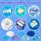 thumbnail image 4 of Slime Kit LAWOHO, 6 paquetes, azul degradado, océano, 360 ml, para niños, 4 of 8