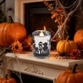 thumbnail image 4 of Pumpkin Glass Votive Candles, Warm Pumpkin Fall Candle Gift for Women Men, Glass Jar Candle Decoration for Thanksgiving Halloween Holidays, 4 of 6