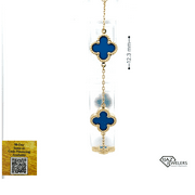 IJAZ JEWELERS 10K Gold Turquoise VC Inspired Bracelet